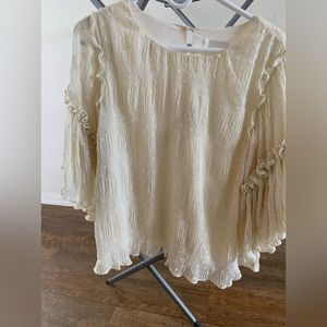 Limelight Ruffle Chiffon Blouse
